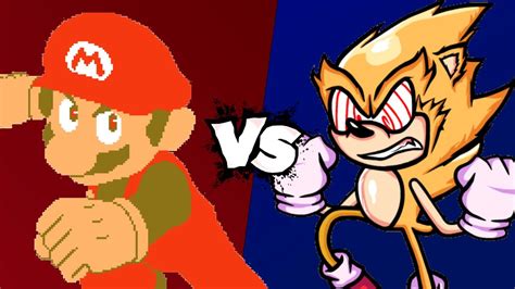 swagboy567|Mario Vs. Fleetway Sonic .